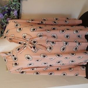 Ann Taylor floral blouse